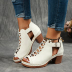 Sienna Cutout Sandals