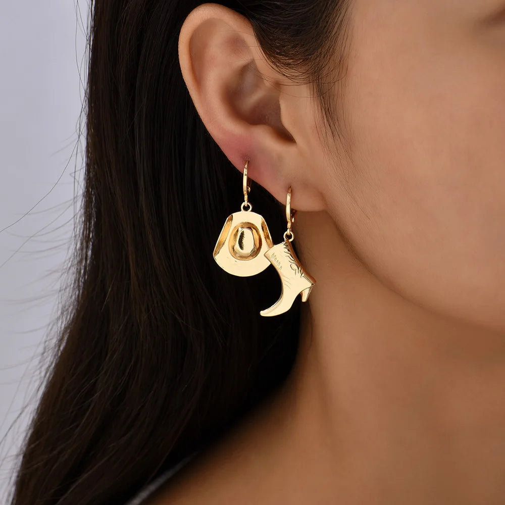 The Dakota Cowgirl Hoop Earrings