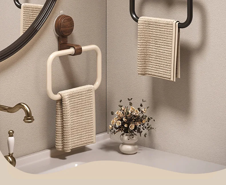 The Westbrook Walnut Towel Ring