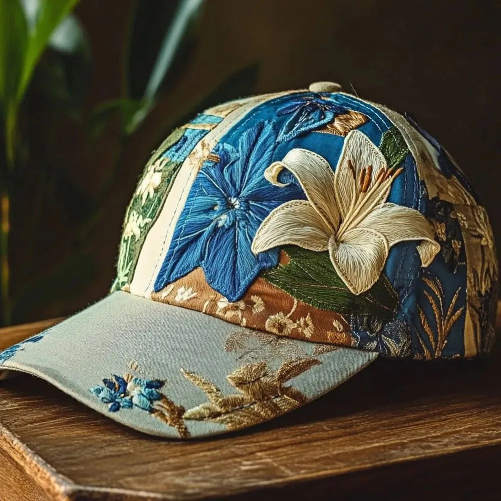 Rosalie Floral Cap