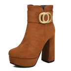 Valentina Platform Ankle Boot