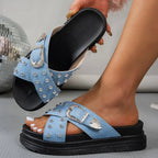 The Cassidy Studded Platform Sandal