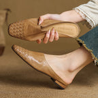Aspen Genuine Leather Mules