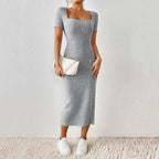 Serena Ribbed Knit Dress