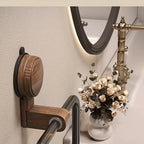 The Westbrook Walnut Towel Ring