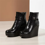 Selene Wedge Boots