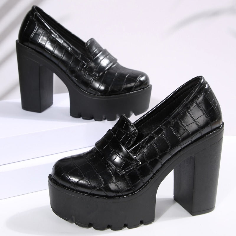 Aurelia Croc Platform