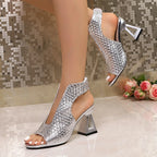 The Chloe Sculpted Heel