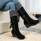Aspen Lace-Up Wedges