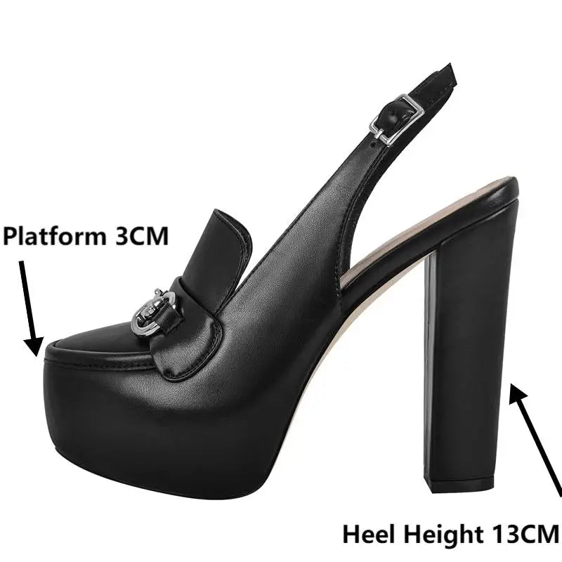 Monaco Platform Slingback
