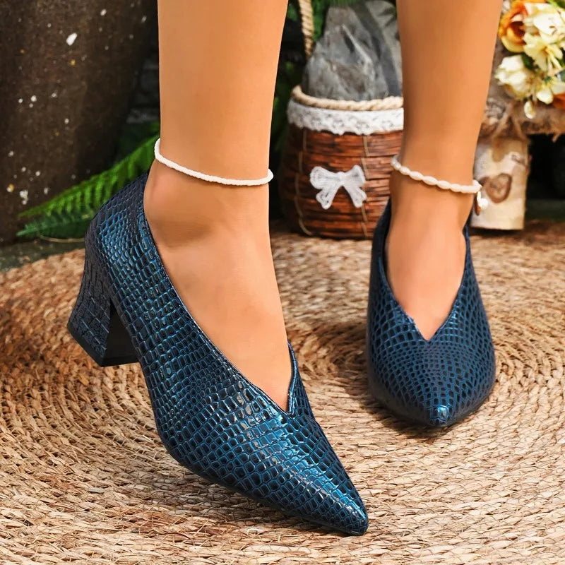 Azure Grace Heels
