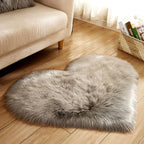 The Amora Plush Heart Rug