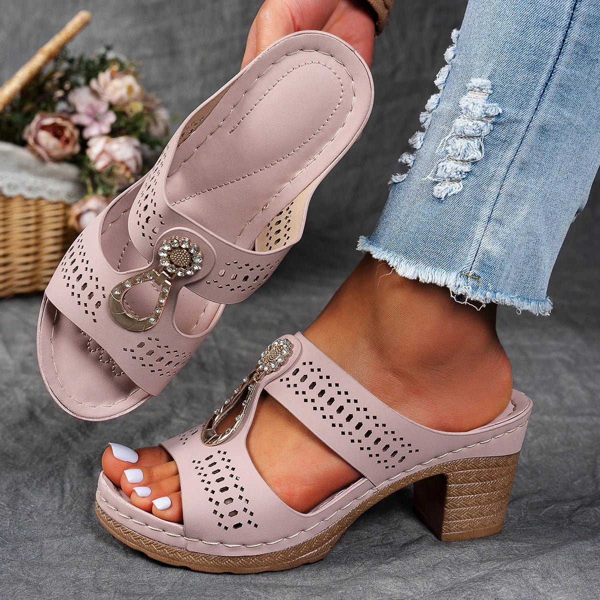 Seraphina Cutout Sandals