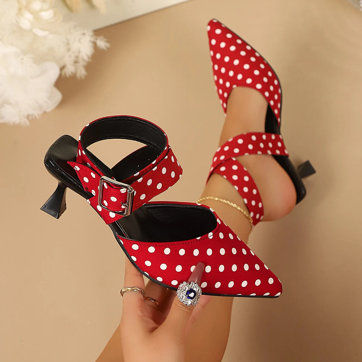 The Lucy Charm Heel