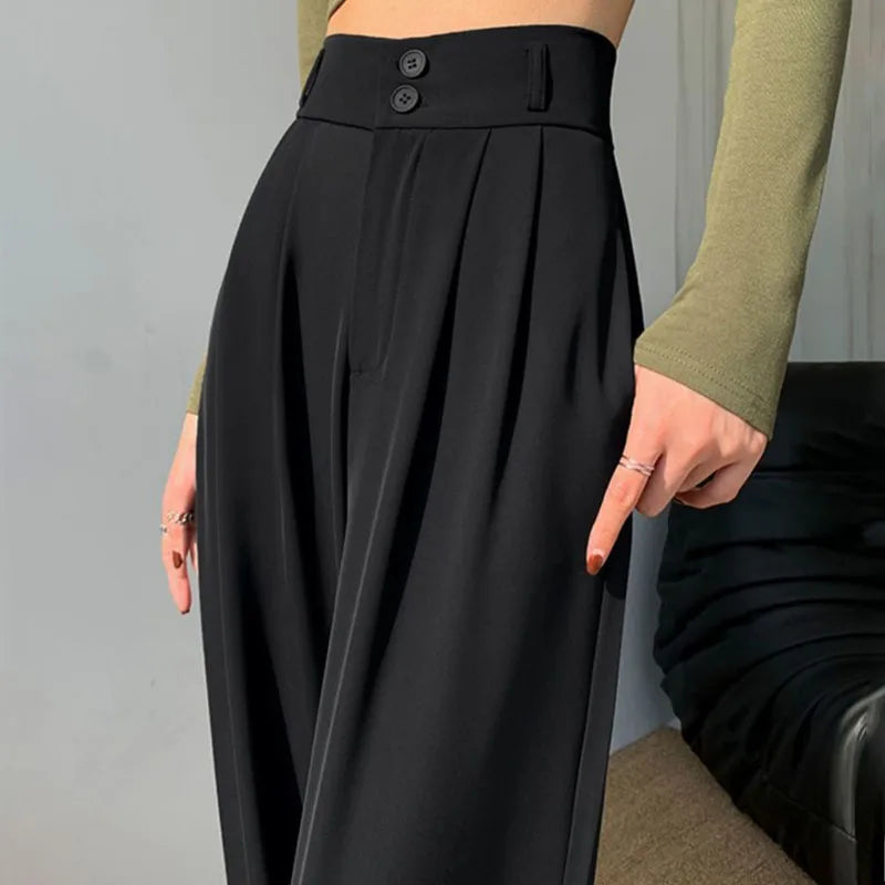 Aria High-Waist Dress Pants