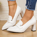 Monroe Statement Loafer Heel
