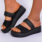 Haven Braided Platform Slide