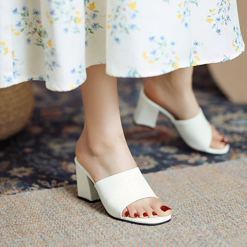 Tessa Woven Mule