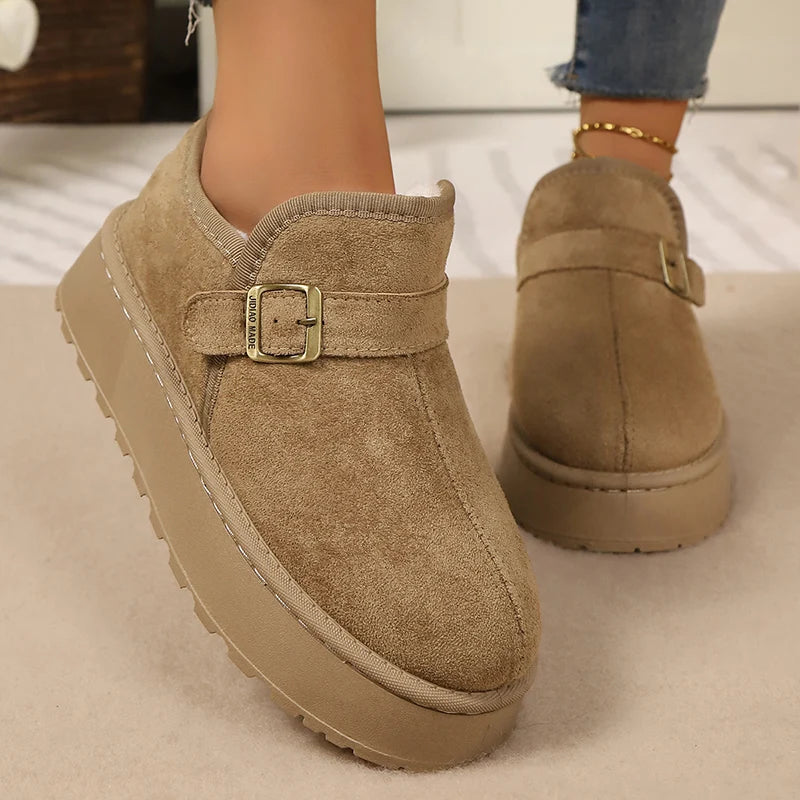 Alpine Charm Platform Snow Boots