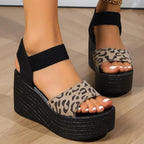 Lainey Leopard Sandal