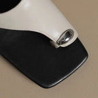Julianna Sculptural Block Heel
