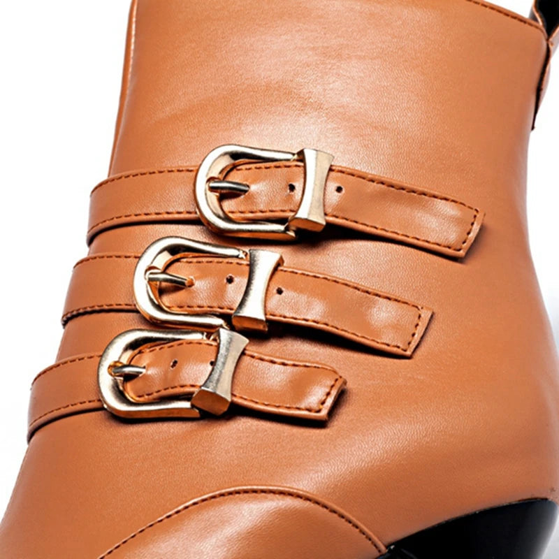 The Arden Buckle Boot