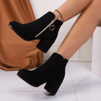 Celeste Charm Suede Boots