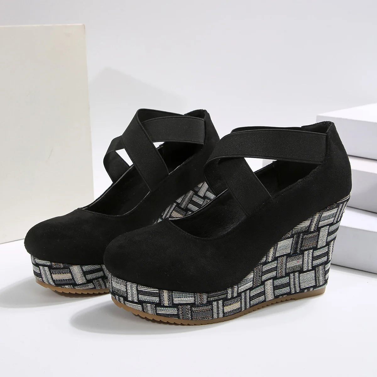 Harper Patchwork Wedges