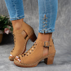 Sienna Cutout Sandals