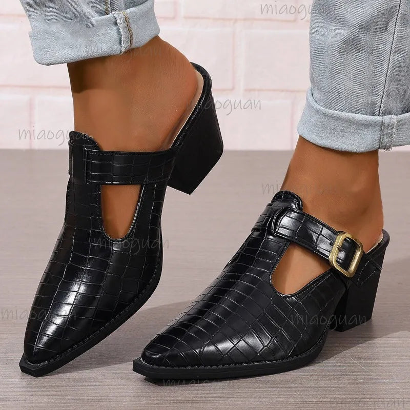 Julianne Croc Mule