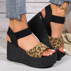 Lainey Leopard Sandal