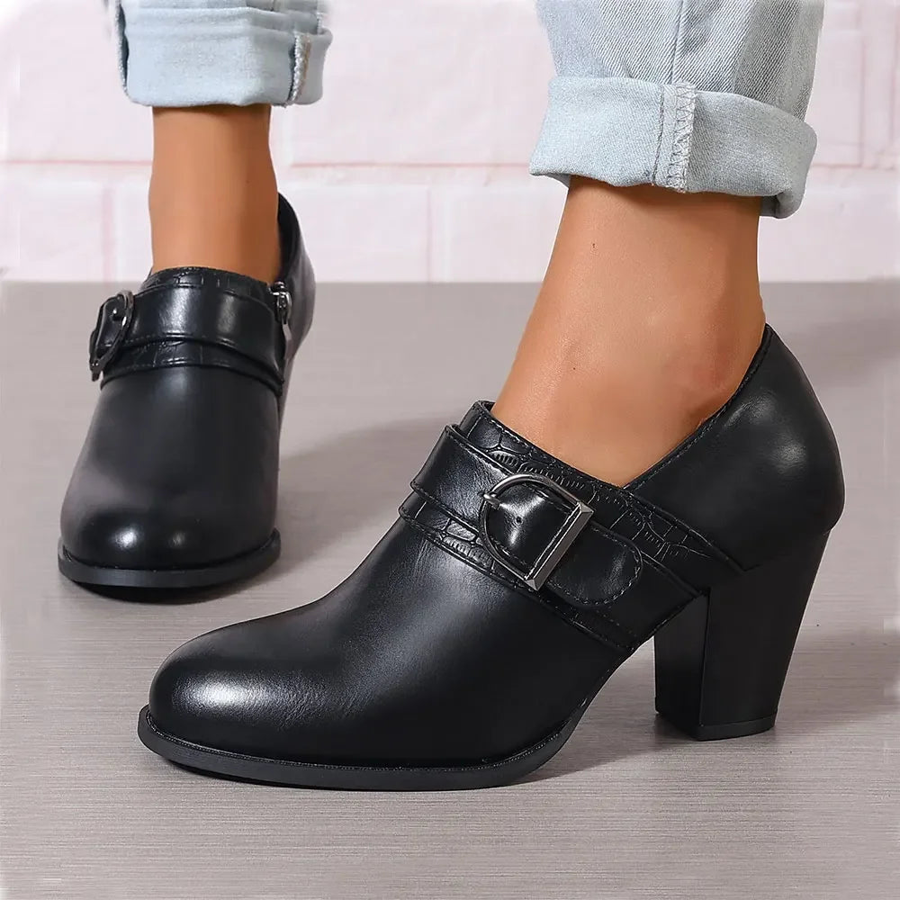 The Belmont Buckle Boot