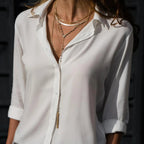 The Marlowe Button-Down Blouse