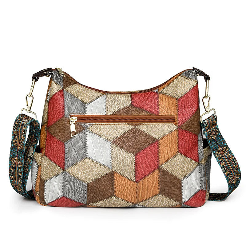 Sienna Patchwork Shoulder Bag