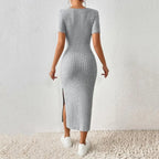 Serena Ribbed Knit Dress