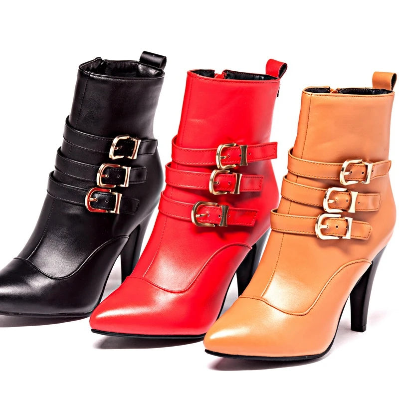 The Arden Buckle Boot