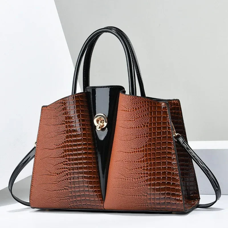 Monarch Croc Tote