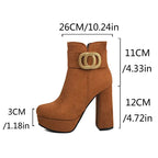 Valentina Platform Ankle Boot