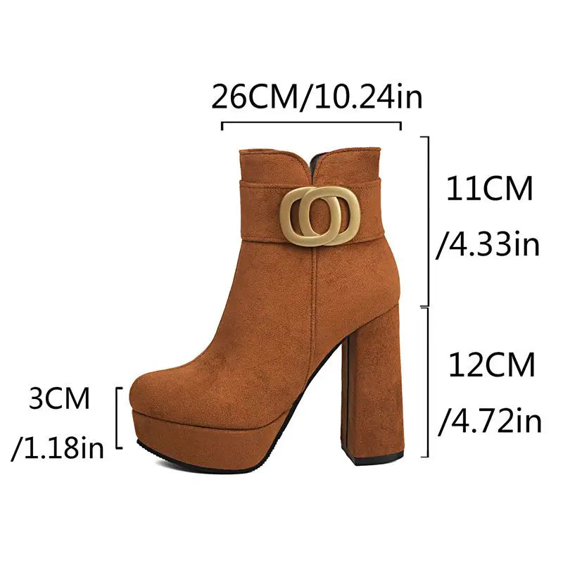 Valentina Platform Ankle Boot