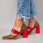 Aveline Leopard Heel