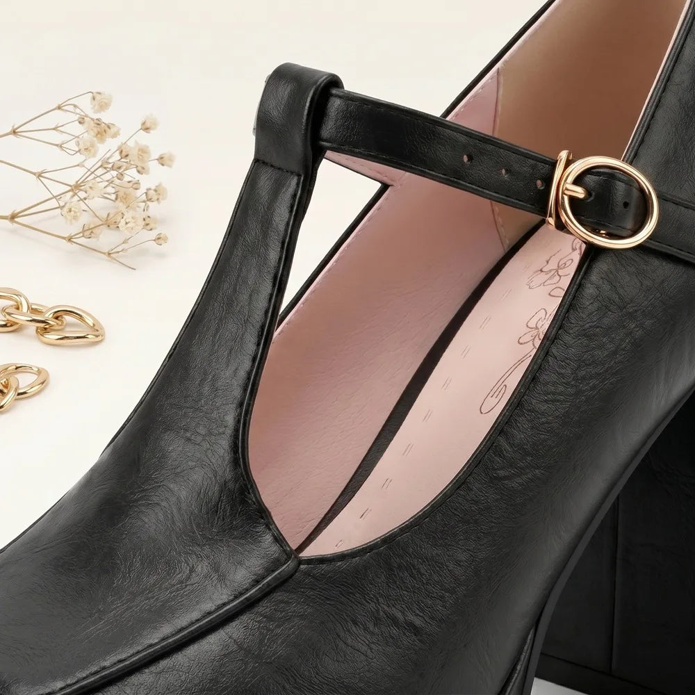 The Merritt Platform Heels