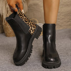 Leona Leopard Boots