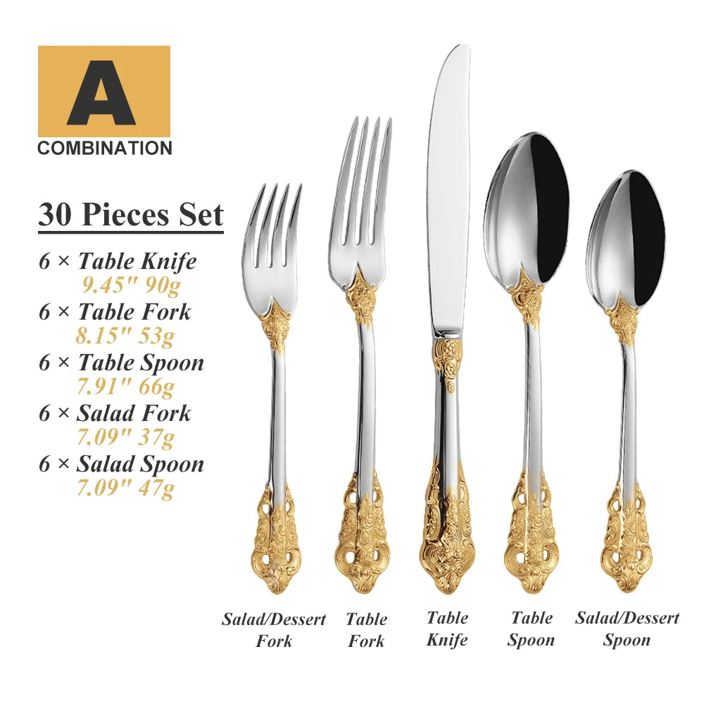 The Bellamy Heirloom Flatware Set