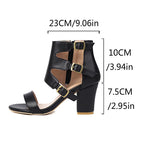 Kendall Triple Buckle Heel