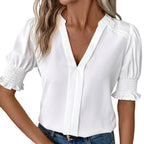 Clara Chiffon Puff Sleeve Blouse