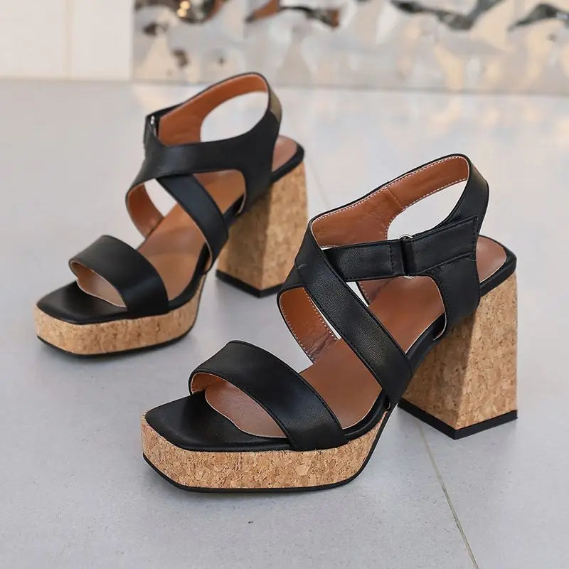 The Natalie Cork Sandal