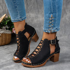 Sienna Cutout Sandals