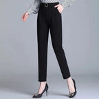 Ayla High-Waist Buckle Pants