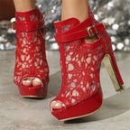 Liana Lace Heels