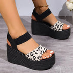 Lainey Leopard Sandal